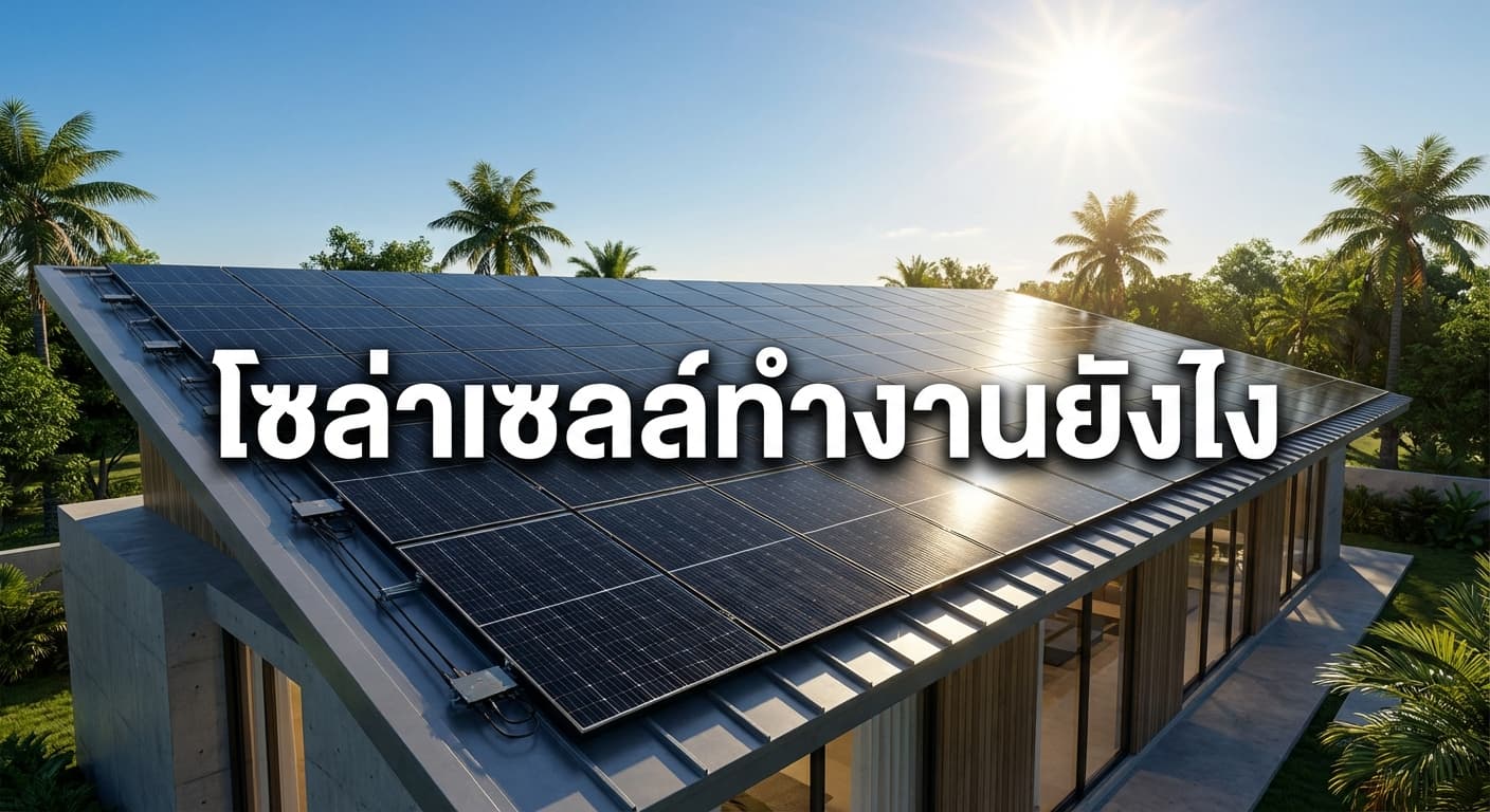 โซล่าเซลล์ทำงานยังไง? เข้าใจง่ายใน 3 นาที พร้อมเทคนิคประหยัดไฟให้คนระยอง โดย เอนีเทค